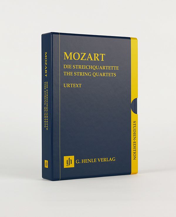 Produktbild: Wolfgang Amadeus Mozart - Die Streichquartette - 4 B&auml;nde im Schuber