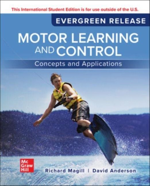 Produktbild: Motor Learning and Control: Concepts and Applications: 2024 Release ISE