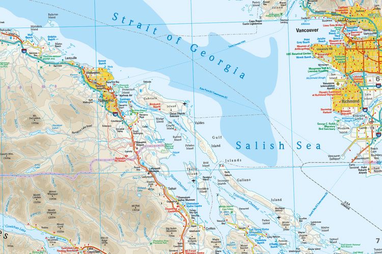 Produktbild: Reise Know-How Landkarte Vancouver Island (1:250.000)