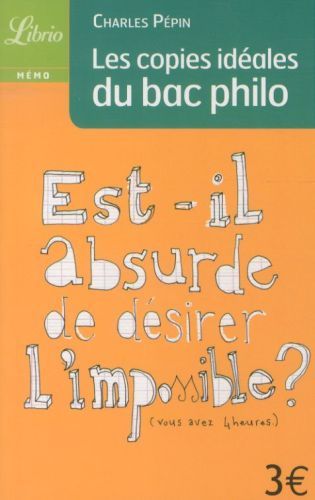 Produktbild: Les copies id&eacute;ales du bac philo