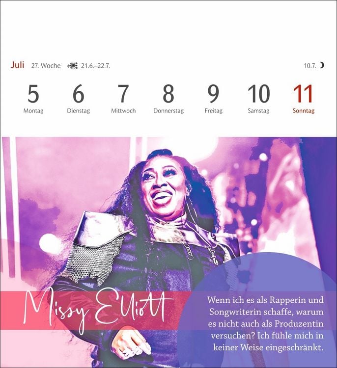 Produktbild: Starke Frauen Postkartenkalender 2027 - Kalender mit 53 Karten