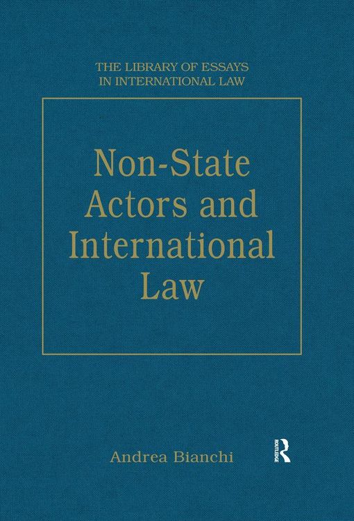 Produktbild: Non-State Actors and International Law