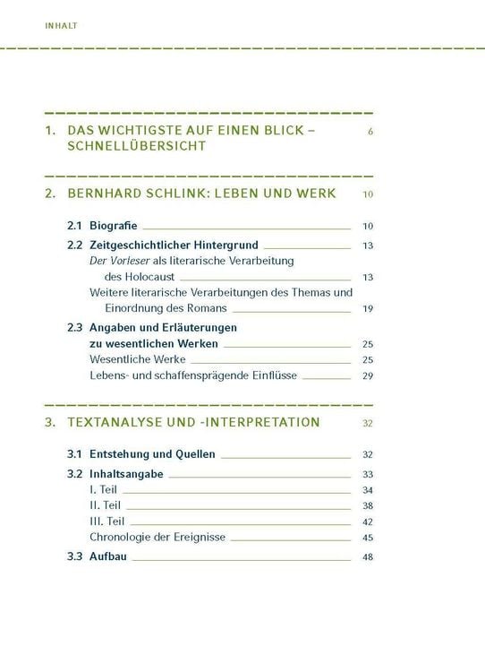 Produktbild: Der Vorleser von Bernhard Schlink