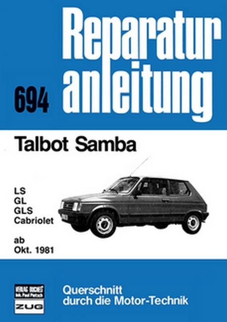Produktbild: Talbot Samba ab Oktober 1981