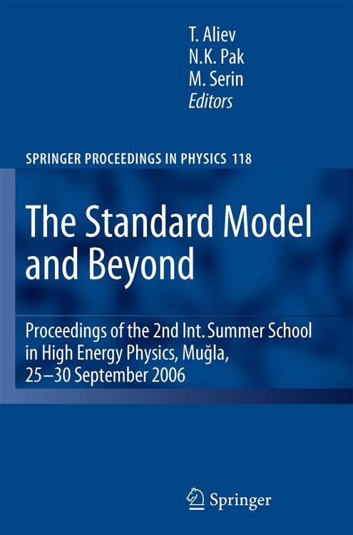 Produktbild: The Standard Model and Beyond