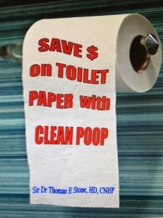 Produktbild: Save Money on Toilet Paper with Clean Poop