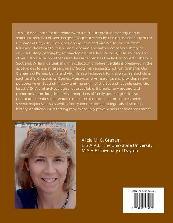 Produktbild: The Grahams of Pennsylvania and Virginia, Our Scottish History of Warriors and Saints