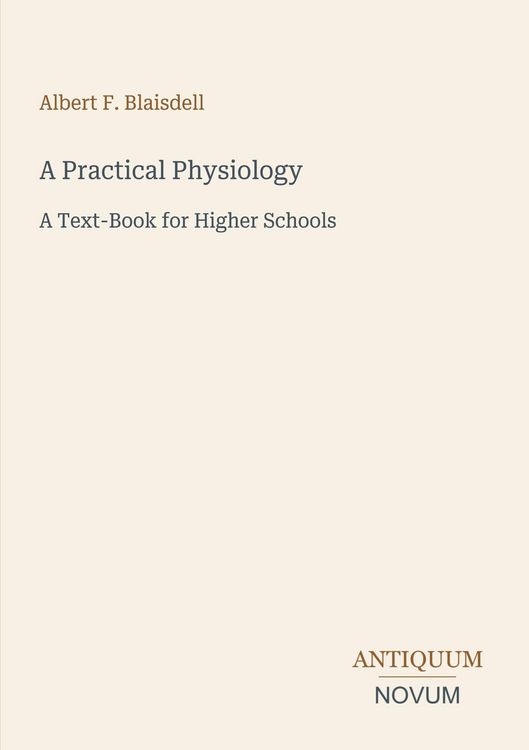 Produktbild: A Practical Physiology