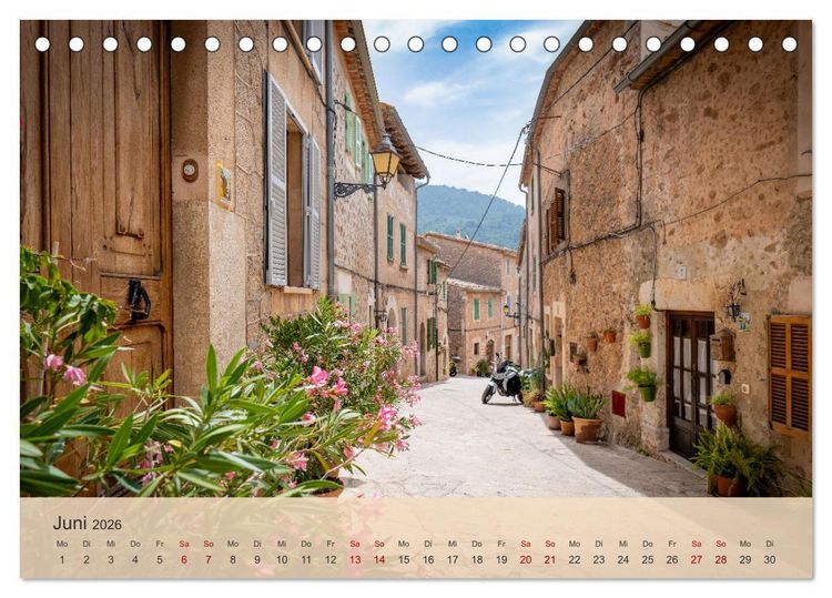 Produktbild: Mallorca - Perle des Mittelmeers (Tischkalender 2026 DIN A5 quer), CALVENDO Monatskalender