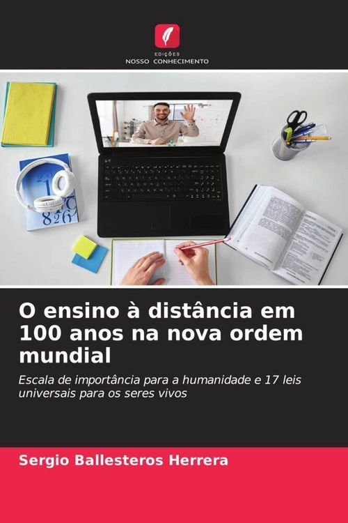 Produktbild: O ensino &agrave; dist&acirc;ncia em 100 anos na nova ordem mundial
