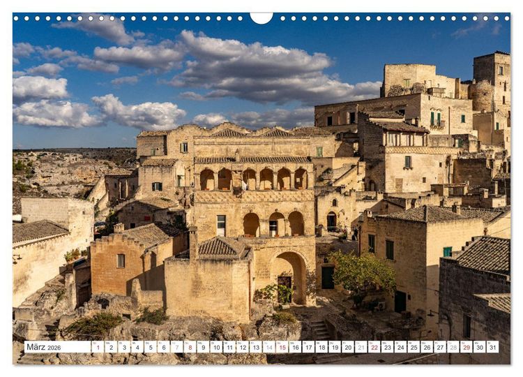 Produktbild: Italiens Welterbe Matera (Wandkalender 2026 DIN A3 quer), CALVENDO Monatskalender