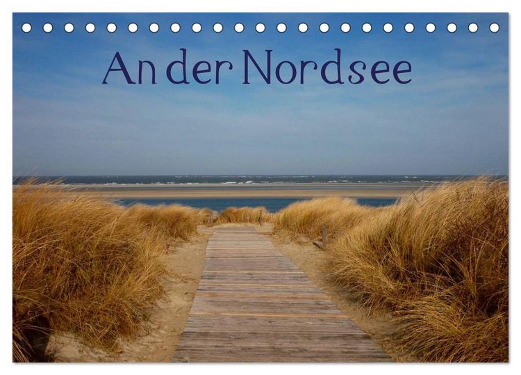 Produktbild: An der Nordsee (Tischkalender 2026 DIN A5 quer), CALVENDO Monatskalender