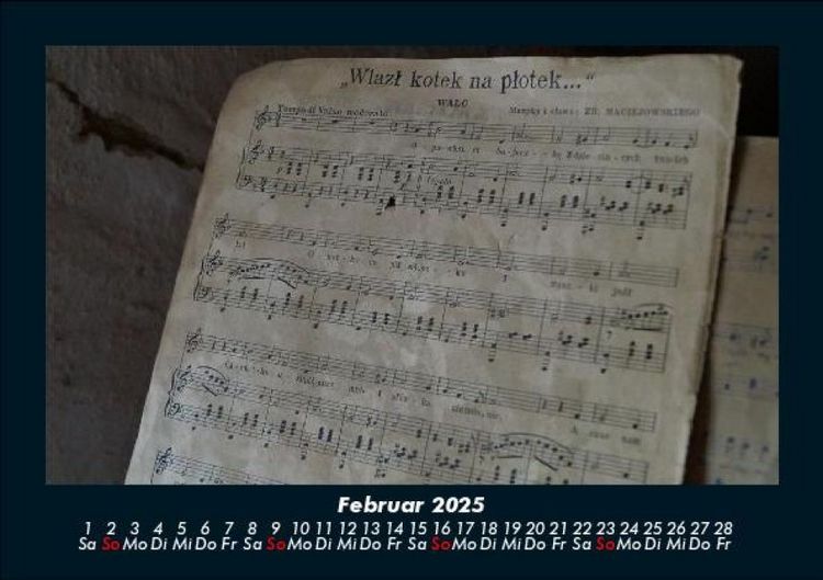 Produktbild: Musik 2025 Fotokalender DIN A5