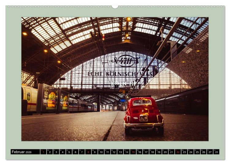 Produktbild: Die Knutschkugel in K&ouml;ln (hochwertiger Premium Wandkalender 2026 DIN A2 quer), Kunstdruck in Hochglanz