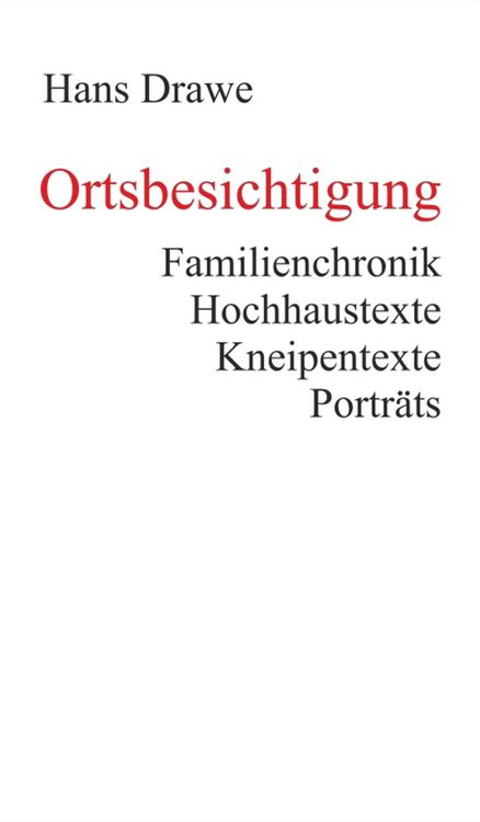 Produktbild: Ortsbesichtigung