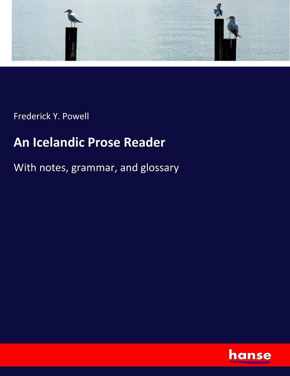 Produktbild: An Icelandic Prose Reader