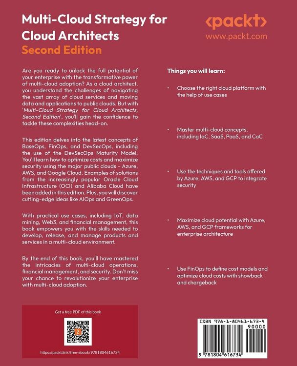 Produktbild: Multi-Cloud Strategy for Cloud Architects - Second Edition