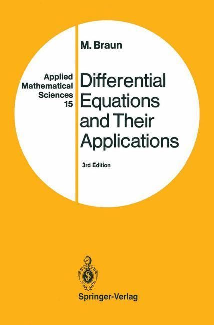 Produktbild: Differential Equations and Their Applications