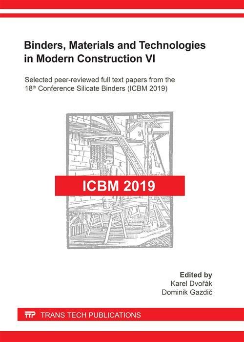 Produktbild: Binders, Materials and Technologies in Modern Construction VI