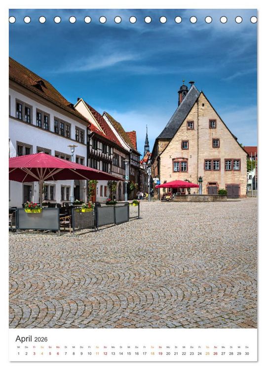 Produktbild: Die Stadt Sangerhausen (Tischkalender 2026 DIN A5 hoch), CALVENDO Monatskalender