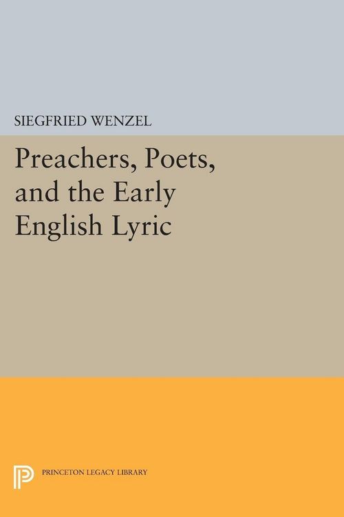 Produktbild: Preachers, Poets, and the Early English Lyric