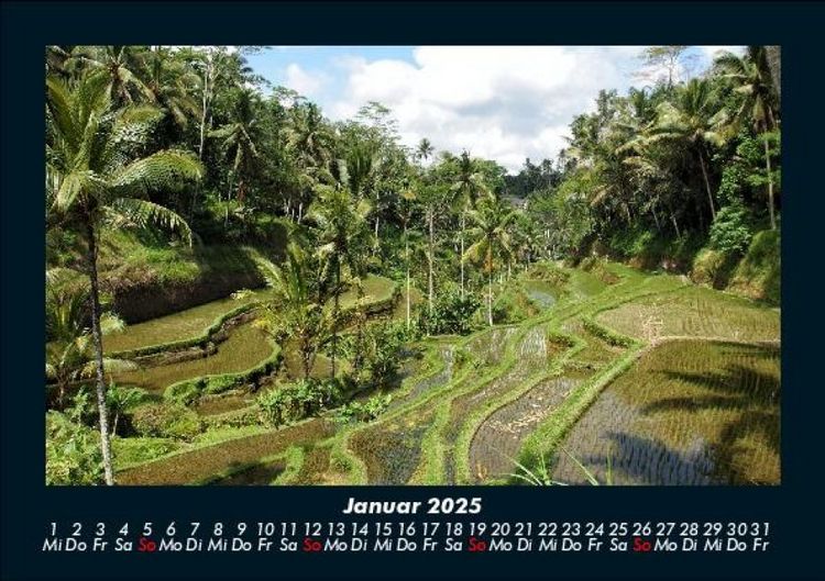 Produktbild: Bali 2025 Fotokalender DIN A5