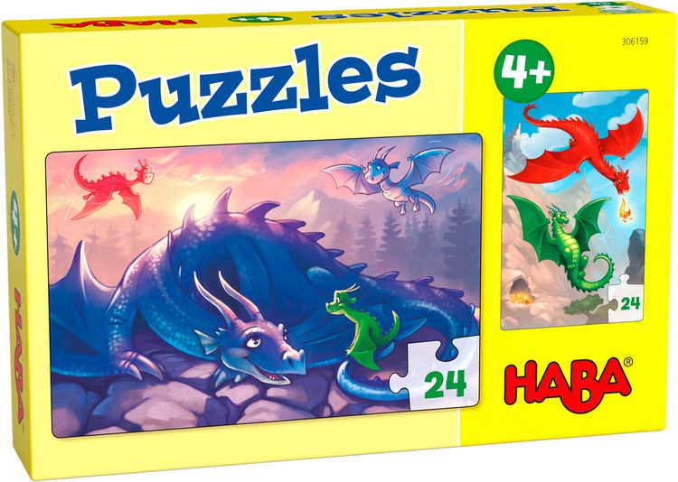Produktbild: Puzzles Drachen, (DE/E/F/NL/IT/ES)