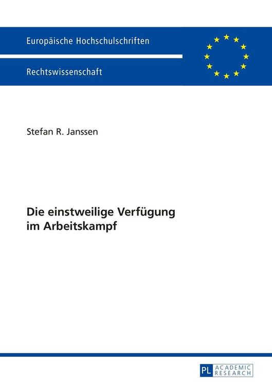 Produktbild: Die einstweilige Verf&uuml;gung im Arbeitskampf