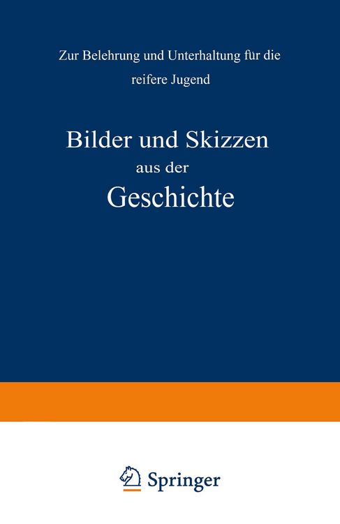 Produktbild: Bilder und Skizzen aus der Geschichte