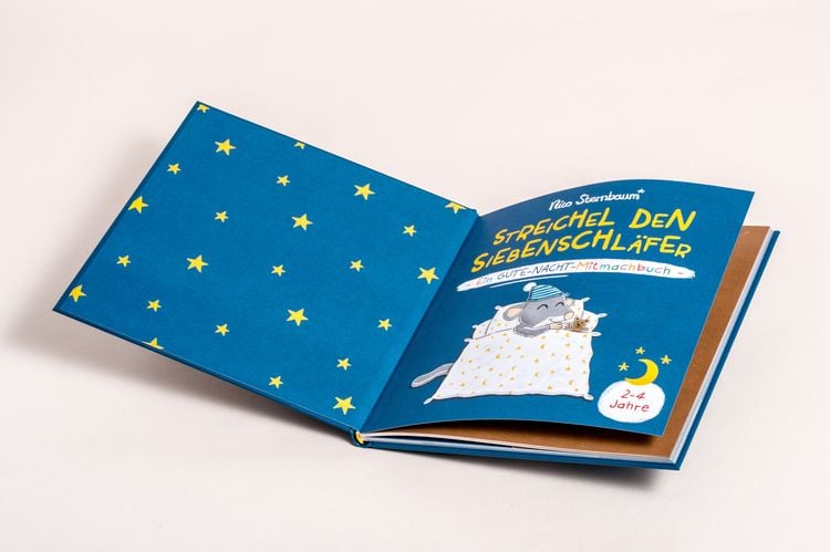 Produktbild: Streichel den Siebenschl&auml;fer - Ein Gute-Nacht-Mitmachbuch. F&uuml;r Kinder ab 2 Jahren