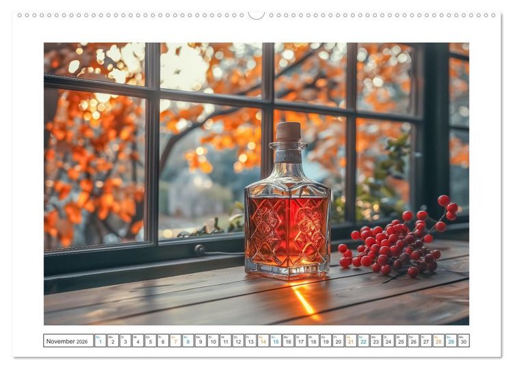 Produktbild: Spirit of Whisky (hochwertiger Premium Wandkalender 2026 DIN A2 quer), Kunstdruck in Hochglanz