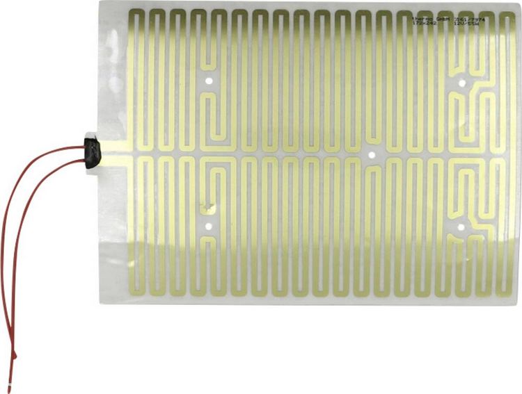 Produktbild: Thermo TECH PET Heizelement 12 V/AC, 12 V/DC 55W Schutzart IPX4 (L x B) 232mm x 172mm