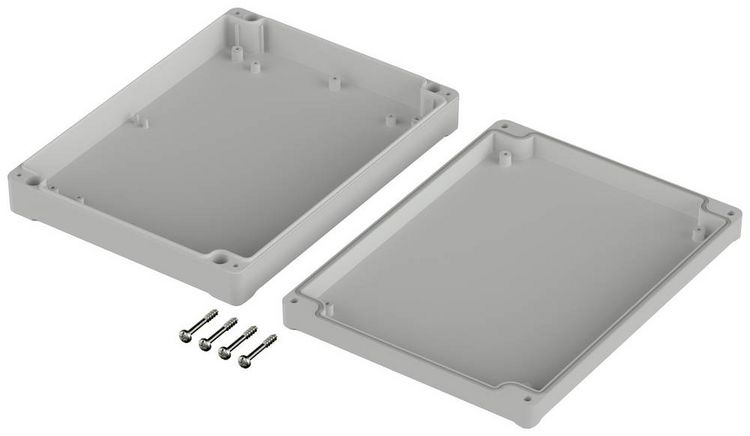 Produktbild: Bopla EUROMAS ET 232F 63232200 Industrie-Geh&auml;use 200 x 150 x 37 ABS Hellgrau 1St.
