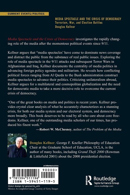 Produktbild: Media Spectacle and the Crisis of Democracy