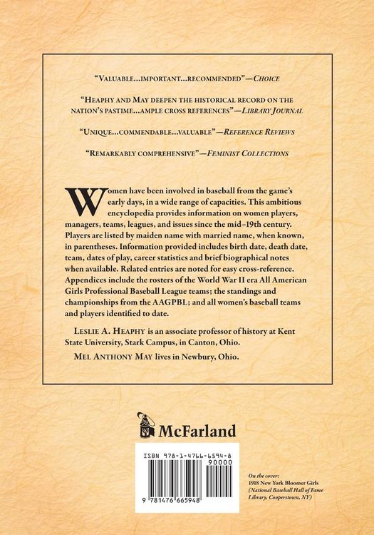Produktbild: Encyclopedia of Women and Baseball