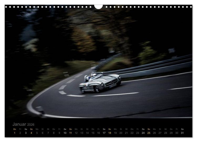 Produktbild: Mercedes Benz 300SL - Racing (Wandkalender 2026 DIN A3 quer), CALVENDO Monatskalender