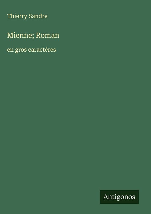 Produktbild: Mienne; Roman