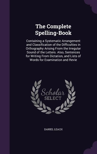 Produktbild: The Complete Spelling-Book