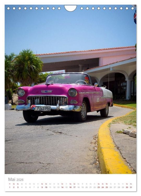 Produktbild: Old Cars of Cuba (Wandkalender 2026 DIN A4 hoch), CALVENDO Monatskalender