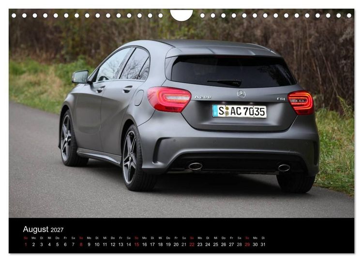 Produktbild: Mercedes-Benz A-Klasse (Wandkalender 2027 DIN A4 quer), CALVENDO Monatskalender