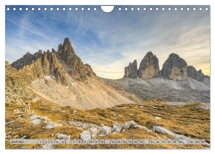 Produktbild: Faszination Dolomiten (Wandkalender 2027 DIN A4 quer), CALVENDO Monatskalender