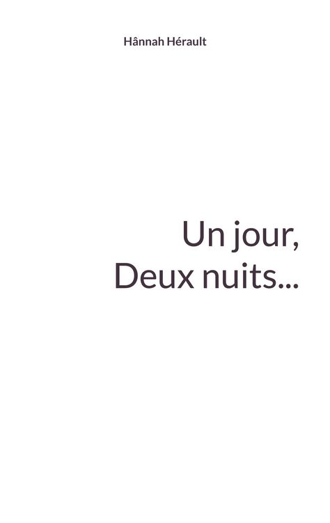Produktbild: Un jour, deux nuits...