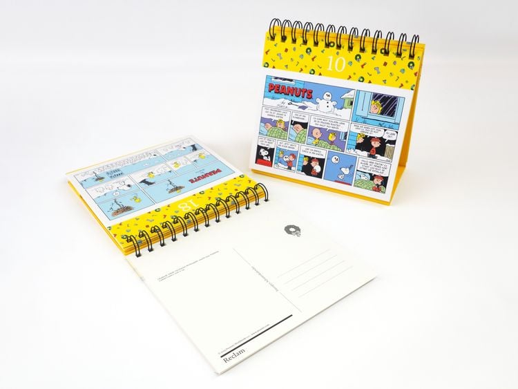 Produktbild: Snoopys Adventskalender. 24 Postkarten f&uuml;r die Weihnachtszeit (Advents-Postkartenaufsteller)