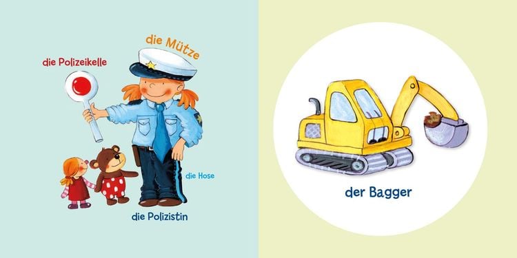 Produktbild: Baby Pixi (unkaputtbar) 95: HABA Erste Wörter: Einsatzfahrzeuge