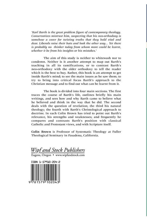 Produktbild: Karl Barth and the Christian Message