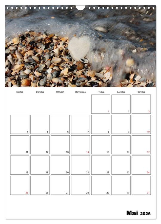 Produktbild: Ein herzliches Jahr (Wandkalender 2026 DIN A3 hoch), CALVENDO Monatskalender