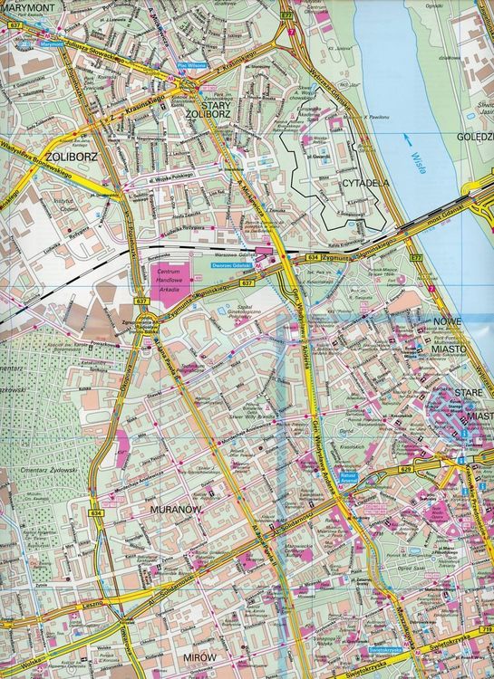 Produktbild: MARCO POLO Cityplan Warschau