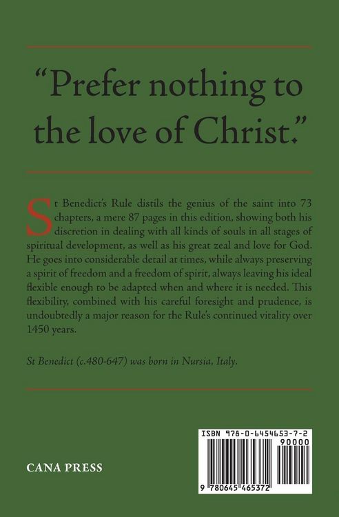 Produktbild: The Rule of St Benedict