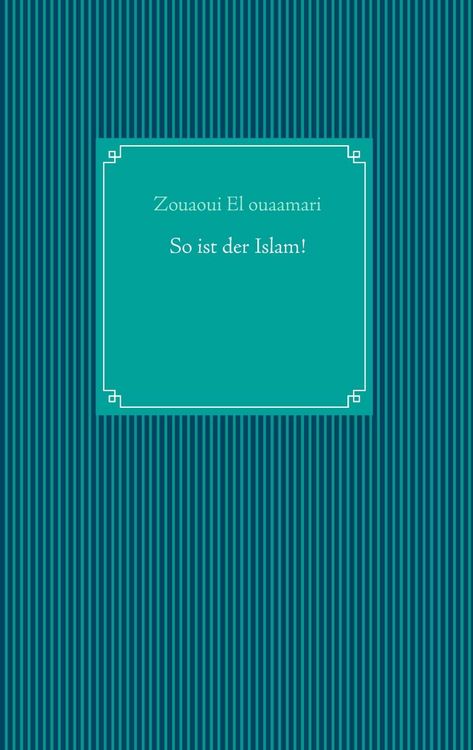 Produktbild: So ist der Islam!