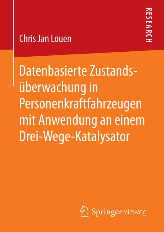 Produktbild: Datenbasierte Zustands&uuml;berwachung in Personenkraftfahrzeugen mit Anwendung an einem Drei-Wege-Katalysator